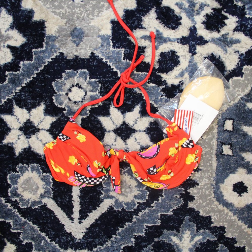 nascar underwired bikini top